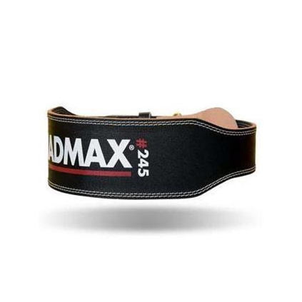 MadMax Fitness opasek celokožený 245 - černý (Varianta Opasek celokožený 245 černý - velikost S)