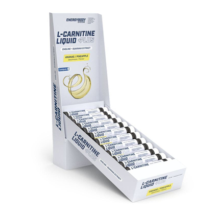 EnergyBody L-Carnitine Liquid Plus 20 x 30ml. (Varianta L-Carnitine Liquid Plus 20x 30ml. - ananas)