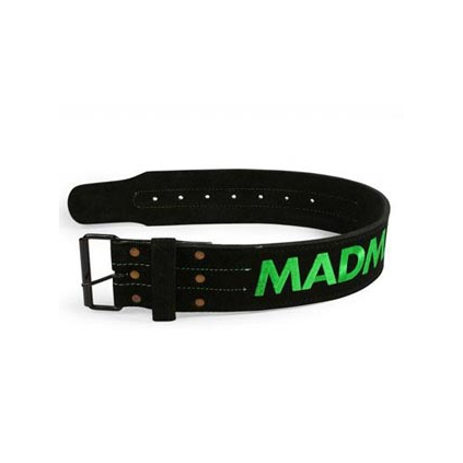 MadMax Fitness opasek kožený s karabinou 301 (Varianta Opasek kožený s karabinou 301 - velikost S)