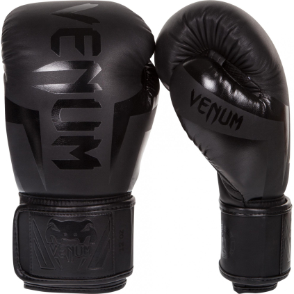 boxing gloves venum box elite neo matte black f1