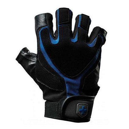 Harbinger Fitness rukavice 126 bez omotávky - černo-modré (Varianta Rukavice 126 bez omotávky velikost "M" - černo-modré)