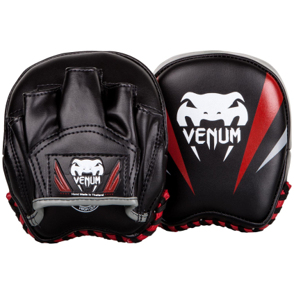 mini punch venum mitts elite black f1
