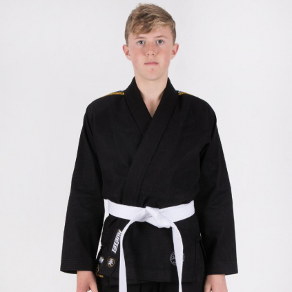 bjj jiu jitsu kids tatami nova absolute black f1