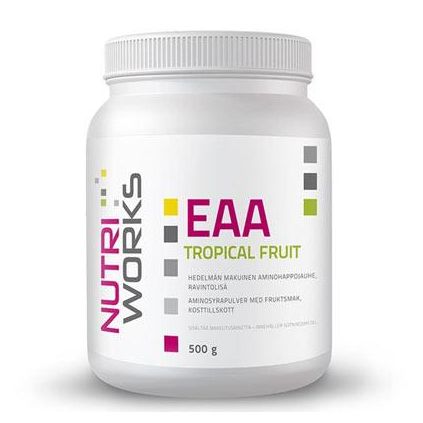 NutriWorks EAA 500 g (Varianta EAA 500g - tropické ovoce (X))