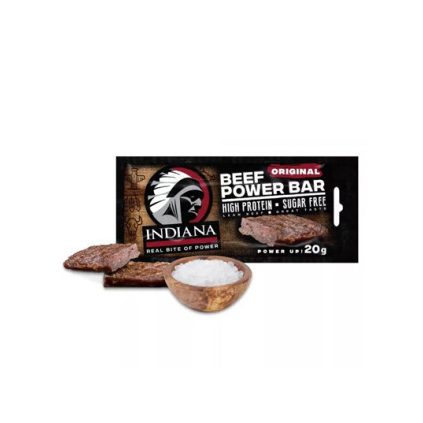 Jerky Power Bar Original 20 g (Varianta Balení: 20 g, Příchuť: Original - hovězí)