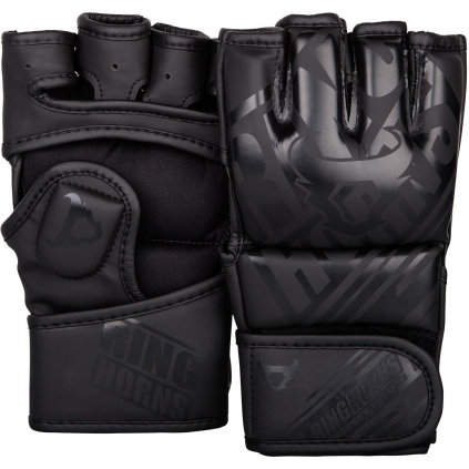 rh 00008 114 mma gloves nitro black black rukavice f1