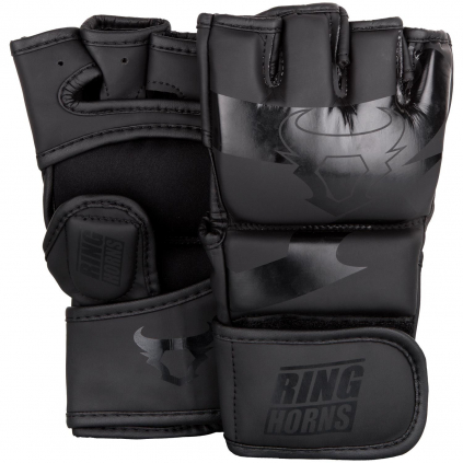 rh 00007 114 mma gloves charger black black rukavice f1