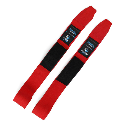 Boxerské bandáže Ground Game Classic 4m - ČERVENÉ (Velikost univerzální)