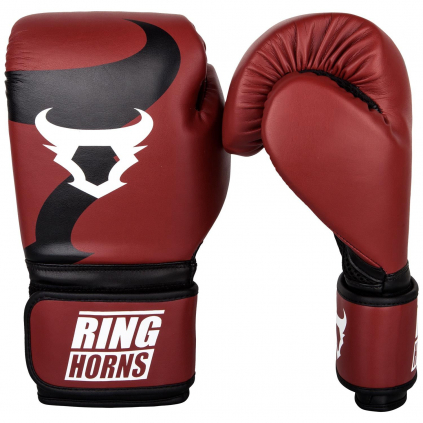rh 00001 003 10 ringhorns boxing gloves rukavice charger red black f1