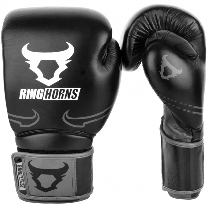 rh 00003 109 boxing gloves ringhorns destroyer black grey f1