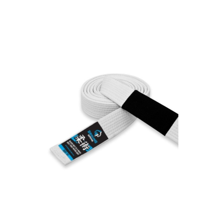 BJJ pásek Ground Game - BÍLÝ (Velikost A1 - 260 cm)