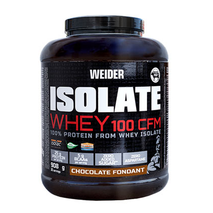 Weider Isolate Whey 100 CFM 908 g (Varianta Isolate Whey 100 CFM 908 g - chocolate fondant)