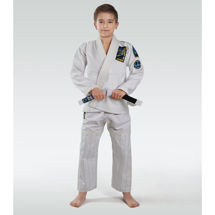 Dětské BJJ kimono / gi Ground Game Junior 3.0 - Bílé (Velikost K00)