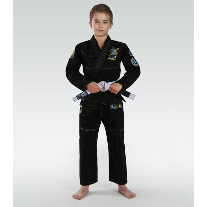 Dětské BJJ kimono / gi Ground Game Junior 3.0 - Černé