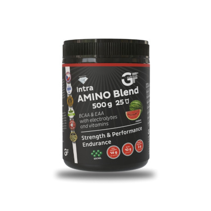 GF nutrition Intra AMINO Blend 500 gramů (Varianta Intra AMINO Blend 500 gramů - meloun)