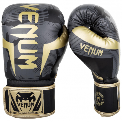 boxerky venum elite darkcamo gold 1