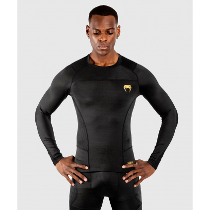 rashguard venum long gfit blackgold 1