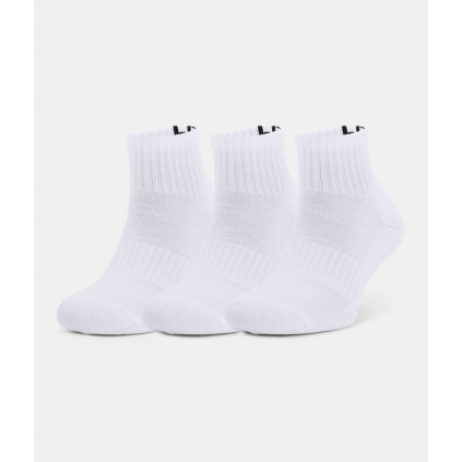 ponozky under armour white 3 baleni f4