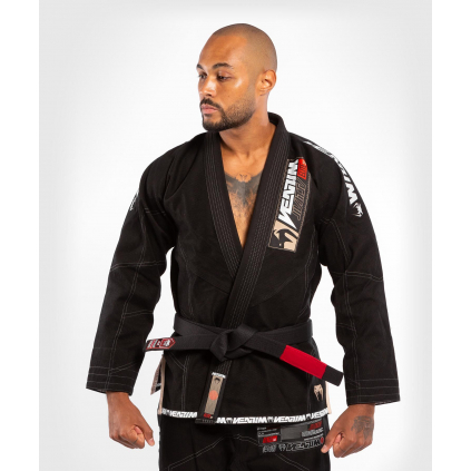 venum kimono bjj jiu jitsu gi elite 3 black cerne f1