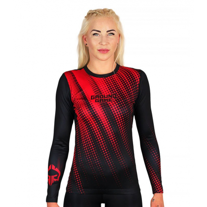 rashguard damsky ground game dosts dlouhy rukav f1