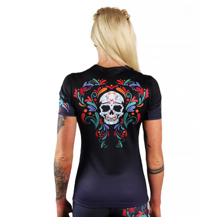 rashguard damsky ground game muerta kratky rukav f2