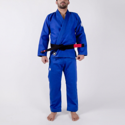 bjj gi kimono jiu jitsu kingz kore blue modre f1