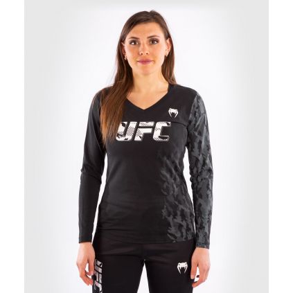 236272 w shirt ls ufc venum authentic black 1