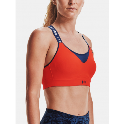 sportovni podprsenka under armour ua oranzova f1