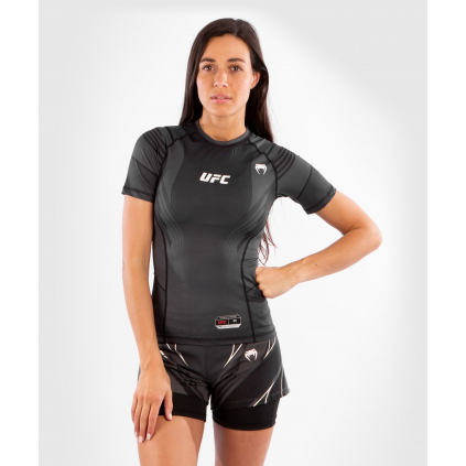 damsky rashguard venum ufc authentic fight night noir f1