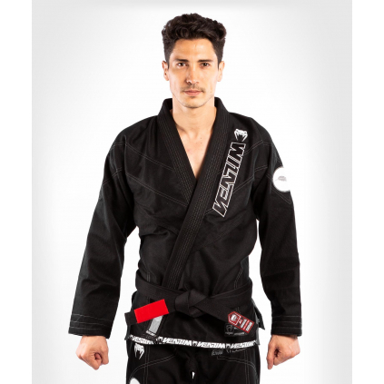 bjj gi venum elite light black cerne kimono jiu jitsu f1