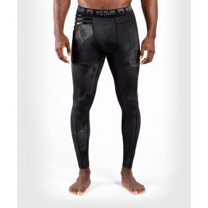 panske sportovni leginy venum skull black f1