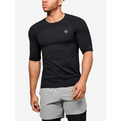 kompresni tricko rash under armour ua seamless hg cerne black f1