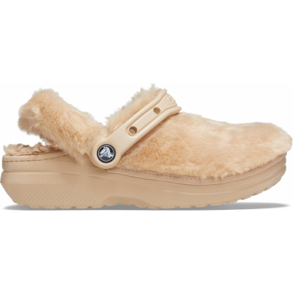 Crocs Classic Fur Sure Chai