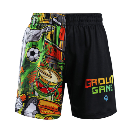 DĚTSKÉ tréninkové šortky Ground Game BRASIL (Velikost 122 cm)