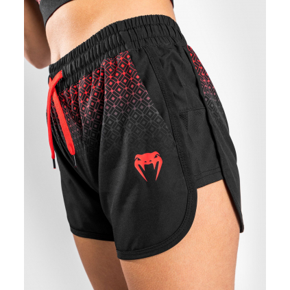 sportovni damske sortky venum kratasy ufc performance institute black red f1