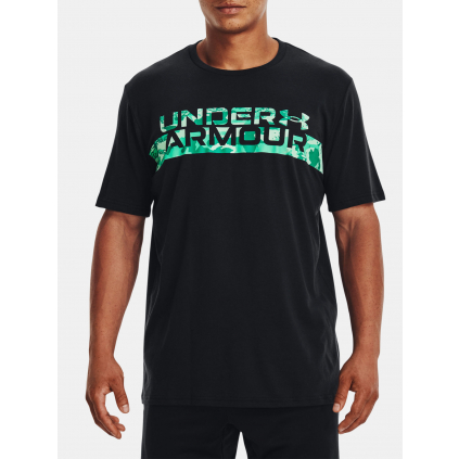 panske tricko triko ua under armour camo chest cerne f1