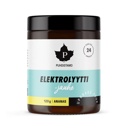 Puhdistamo Electrolyte Powder 120 g (Varianta Electrolyte Powder 120 g - red berries)