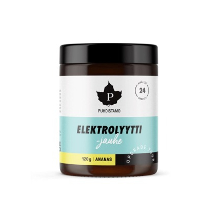 Puhdistamo Electrolyte Powder 120 g (Varianta Electrolyte Powder 120 g - red berries)