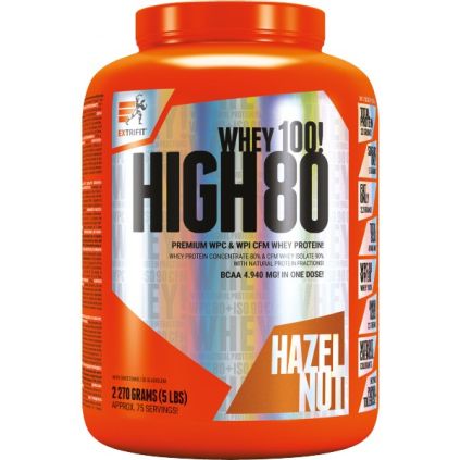 Extrifit High Whey 80 (Varianta čokoláda, 2270 g)