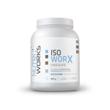 NutriWorks Iso Worx Low Lactose 900 g (Varianta Iso Worx Low Lactose 900 g - čokoláda)