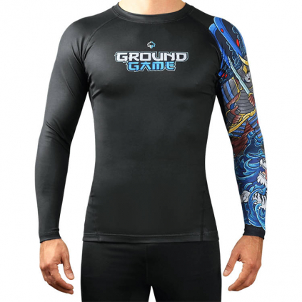 Rashguard Ground Game YOKAI 3.0 - dlouhý rukáv