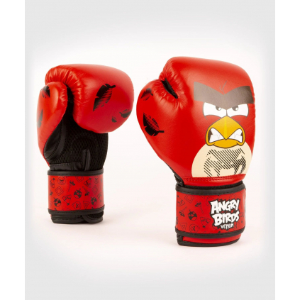 detske boxerske rukavice angry birds red cervene f1