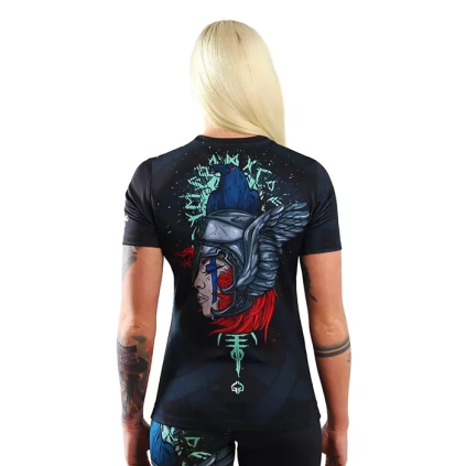Dámský rashguard Ground Game VALKYRIA - krátký rukáv (Velikost XS)