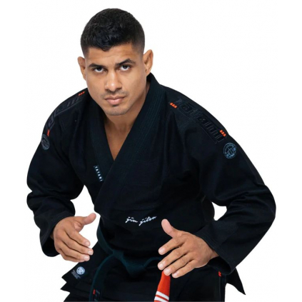 gi bjj kimono tatami elements superlite cerne black f1