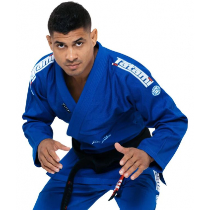 bjj kimono gi tatami elements superlite modre blue f1