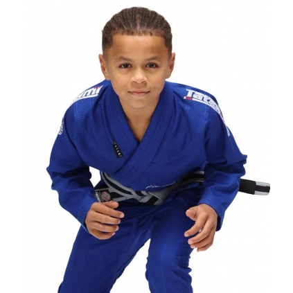 detske kids bjj gi kimono brazilske jiu jitsu modre blue f1