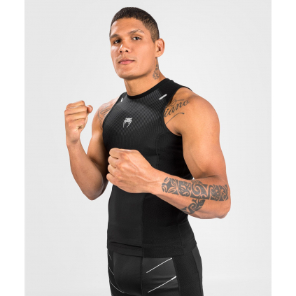 rashguard bez rukavu venum biomecha cerne f1