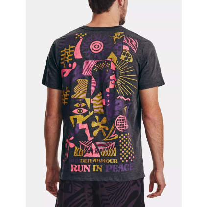 triko panske we run in peace under armour sede f2