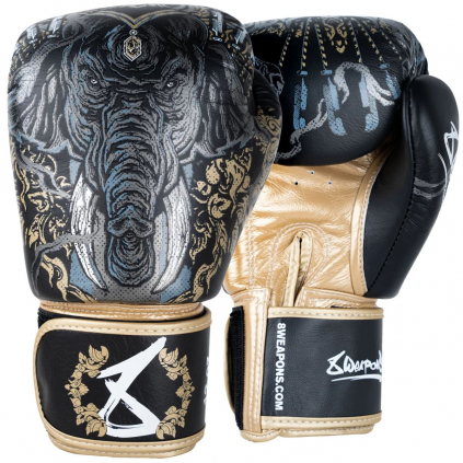 boxerske rukavice muay thai sloni 8weapons f1