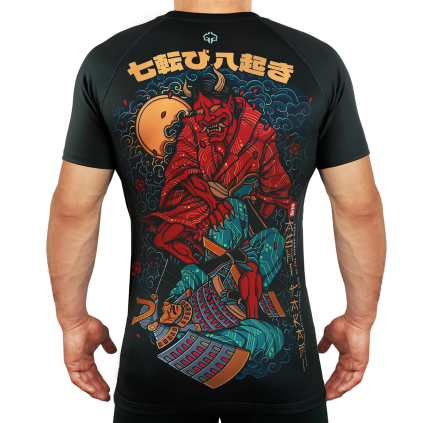 Rashguard Ground Game ASHI GARAMI - krátký rukáv (Velikost XS)
